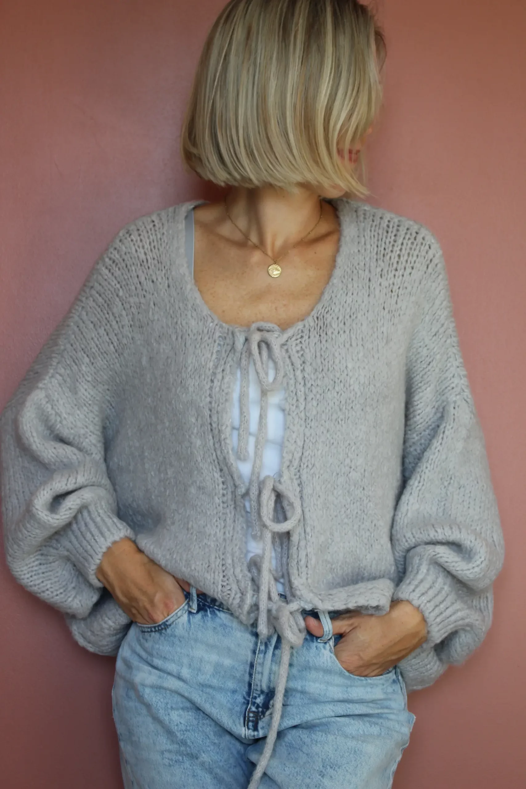 Gilet Lucie sur mercimadame-shop.Fr
