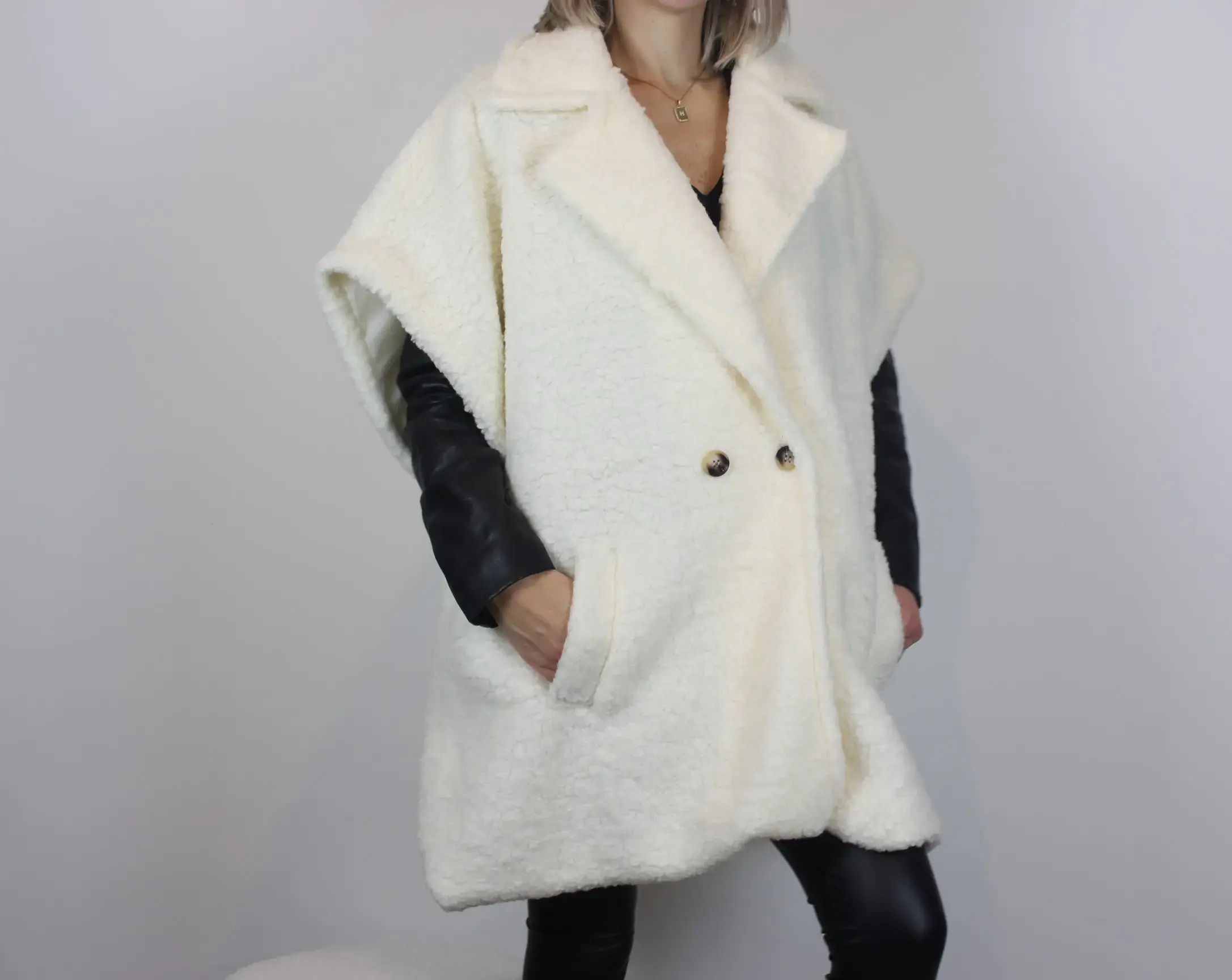 veste écru sur mercimadame-shop.Fr
