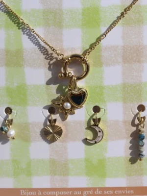 Collier Charms sur mercimadame-shop.fr
